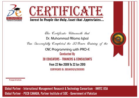 cnc machine experience certificate|cnc programming certification course online.